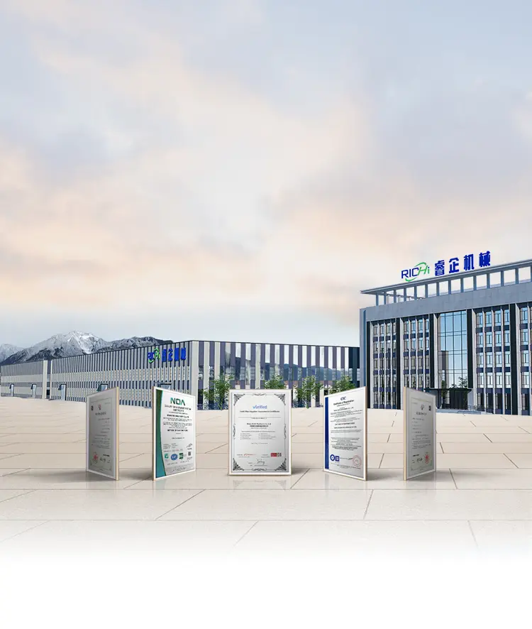 About richi machinery Mobil banner