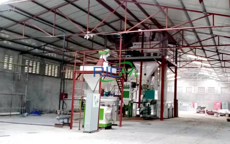 Animal Feed Pellet Production Line in Tanzania