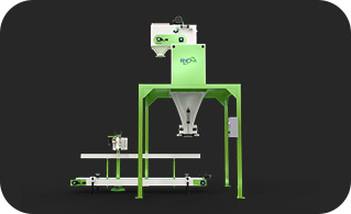 Poultry feed packaging machine