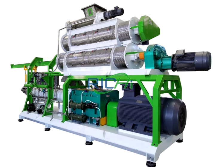 Twin Screw Aqua Feed Extruder Machine