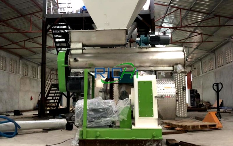 3T/H Chicken Feed Pellet Machine for Sale Netherlands